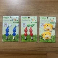 新品 前髪クリップ ヘアクリップ ピクミン 3点のサムネイル