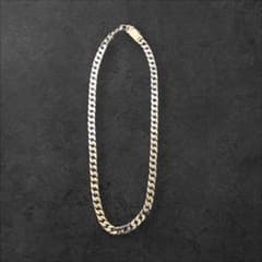 喜平 ネックレス 幅7mm 長さ50cm S925刻印 鑑定書付 シルバー925