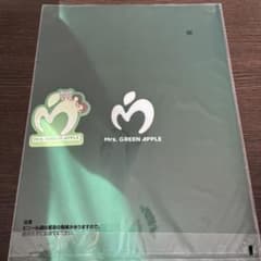 미세스 그린 애플 이치 반 쿠지 F상 클리어 파일 스티커