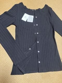 ■新品■グリーンレーベルリラクシング　2WAYリブ ラッシュガード 黒 水着