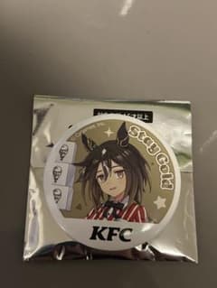 ウマ娘 プリティーダービー KFCコラボ第2弾 缶バッジ ステイゴールド