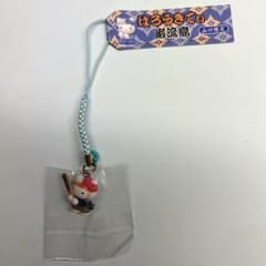 ご当地キティ ストラップ 根付け 山口限定 巌流島 宮本武蔵 - メルカリ