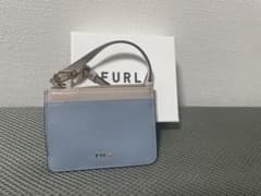 FURLA パスケース 定期入れ ブルー系のサムネイル