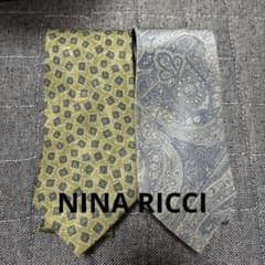 NINA RICCI ネクタイ2本セット