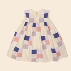 Valentina Patchwork Button-up Dress 5-7y - メルカリ