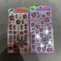 ち*ま様 うるちゅるシールモンチッチ、日焼けキティのサムネイル