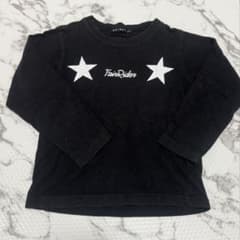 SHISKY 長袖カットソー ブラック 110cmのサムネイル