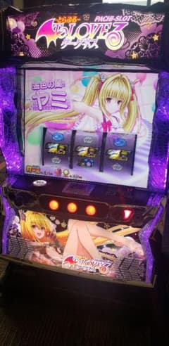 ♪パチスロ実機 スマスロ ToLOVEるダークネス ヤミパネル ユニット付