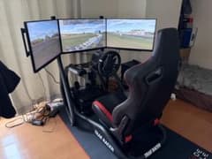 レーシングシュミレーターセット　TrackRacer DELE logicool レーシングシュミレーターセット TrackRacer DELE logicool - メルカリ