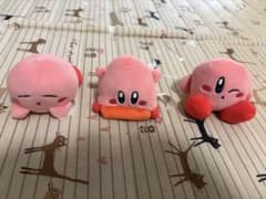 별의 커비 봉제인형 마스코트 3종 세트