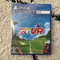 みんなのGOLF VR PS4 ソフトのサムネイル