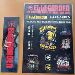 ELLEGARDEN ステッカー2枚セットのサムネイル
