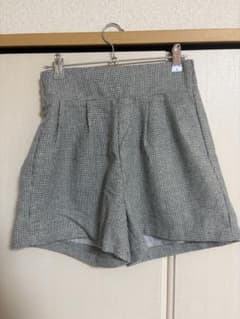 ハイウエストショートパンツ チェック柄のサムネイル