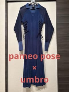 め*み様 PAMEO POSE × UMBRO ゲームシャツドレス　ワンピースのサムネイル