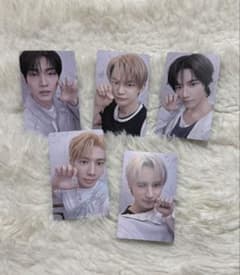 TXT TOMORROW X TOGETHER 蓄光インクフォトカード5枚セットのサムネイル