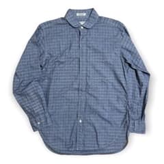engineered garments 丸襟シャツ チェック XS メンズのサムネイル