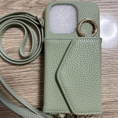 未使用　スマホケース　iPhone14Pro スマホカバー　ショルダーのサムネイル