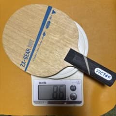 美品）VICTAS ZX-GEAR OUT 卓球ラケット 86g ST - メルカリ