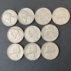 古銭 アメリカ合衆国 5セント 旧硬貨 まとめ売り - メルカリ