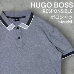 人気】HUGO BOSS RESPONSIBLE ポロシャツ M グレー - メルカリ