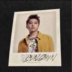 SUPERJUNIOR SUPERSHOW5 ソンミン サイン入り チェキ - メルカリ