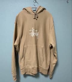 美品 STUSSY レア ブラウン パーカー Lサイズのサムネイル