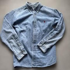 90年代Ralph Lauren BLAKE デニムシャツ Mサイズのサムネイル
