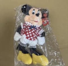 ディズニー ミニーマウス ぬいぐるみ タグ付き 中古品1493のサムネイル