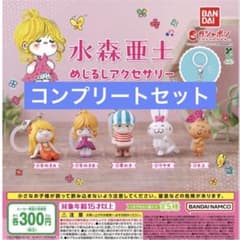即日発送】水森亜土 めじるしアクセサリー コンプセット 5点セット