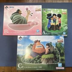 ONE PIECE 一番くじ ドラマティックメモリーズ A・B・C賞3点セット