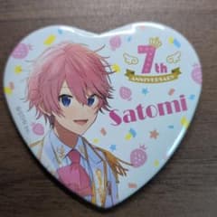 さとみ 缶バッジ 7th Anniversaryのサムネイル