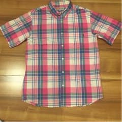 X large 半袖シャツ メンズ チェックシャツ XLのサムネイル