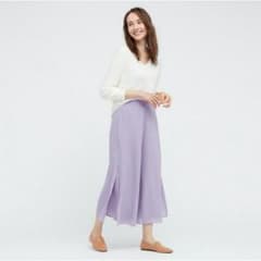 UNIQLO　シフォンスリットスカートパンツのサムネイル