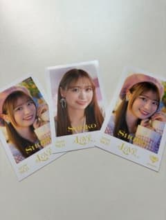 LOVE 瀧脇笙古 ミニフォト 3枚セット - メルカリ