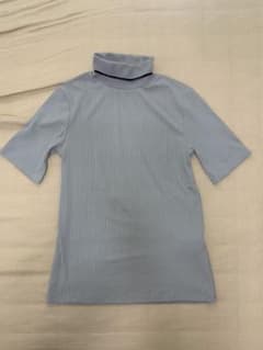 Zara タートルネックカットソー リブトップスのサムネイル