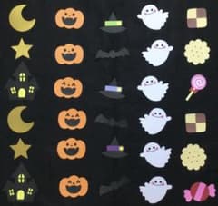 ハロウィンの壁面　ハロウィン　壁面　吊るし飾り　ガーランド　飾り - 4