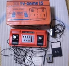 テレビゲーム機本体　3点セット　　ジャンク ジャンク破損品 TV-GAME 15 カラーテレビゲーム 昭和レトロ 任天堂
