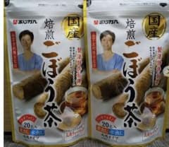 あじかん 国産焙煎ごぼう茶 ティーバッグ 20g 1g*20包　3袋のサムネイル