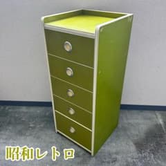 昭和レトロ 棚 レトロポップ グリーン 緑 古家具 飾り - メルカリ