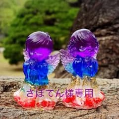 【さぼてん様専用】ペアエンジェルオルゴナイトのサムネイル