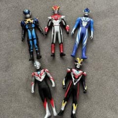 ウルトラマン　ソフビ　まとめ売り　5体のサムネイル