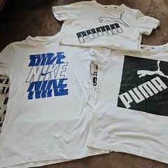 NIKE PUMA ロゴ Tシャツセット140のサムネイル