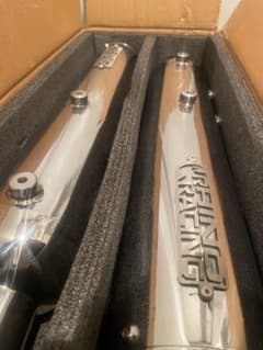 RHINO RACING V1 ロイヤルエンフィールド用マフラー - メルカリ