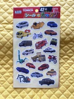 トミカ　シールがたっぷりのサムネイル
