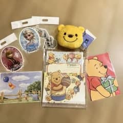 곰의 푸우와 아나운서 캐릭터 상품 세트