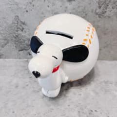 【希少】ヴィンテージ スヌーピー 貯金箱 2点セット フライングエース レトロ 希少 ヴィンテージ スヌーピー ベースボール コインバンク 野球 貯金箱