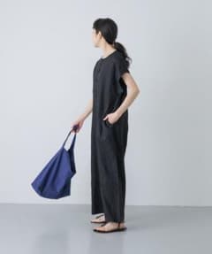 新品》かぐれ◎リネンオールインワン//ブラック1 - メルカリ
