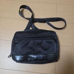 【セール美品！】PORTER SAC'S BAR ショルダーバッグ ブラックのサムネイル