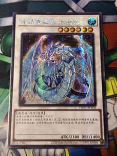 遊戯王 中国版 氷結界の龍ブリューナク シークレット シク アジア版