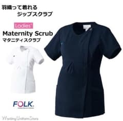 【未使用品】FOLK マタニティスクラブ ネイビー Lサイズのサムネイル